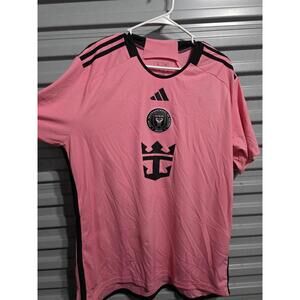 Adidas Men's Lionel Messi Inter Miami CF #10 Jersey Pink MLS Soccer Size XL